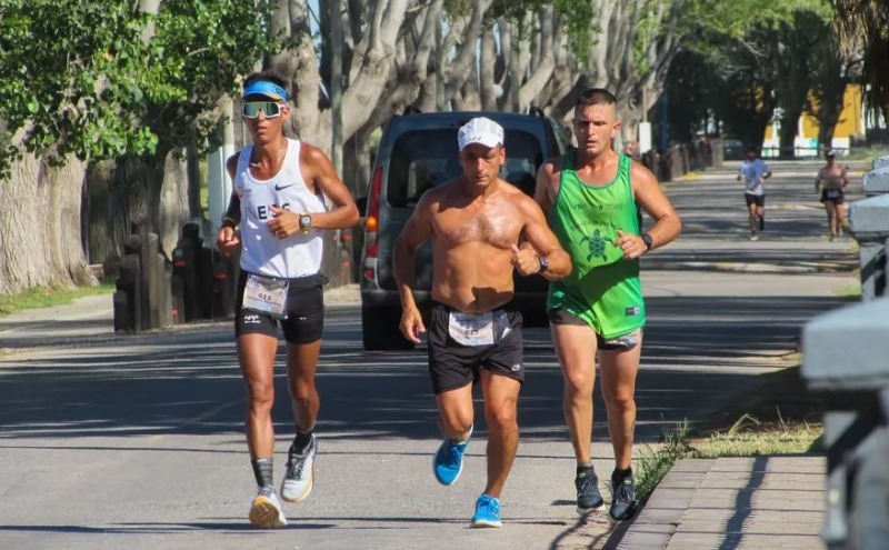 Jonathan Navarro se impuso en la Ultramaratn de Tapalqu